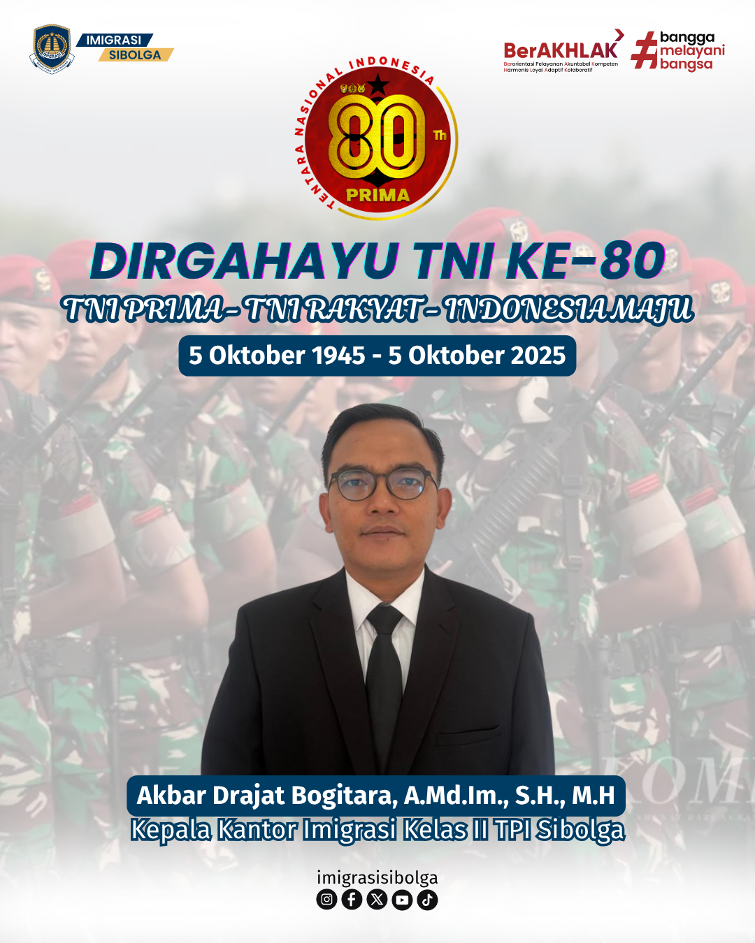 DIRGAHAYU TNI KE 80